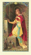 Image de Sainte Sainte Philomène avec sa prière pour demander une grâce particulière